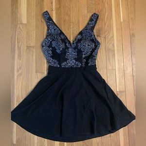 Black homecoming dress